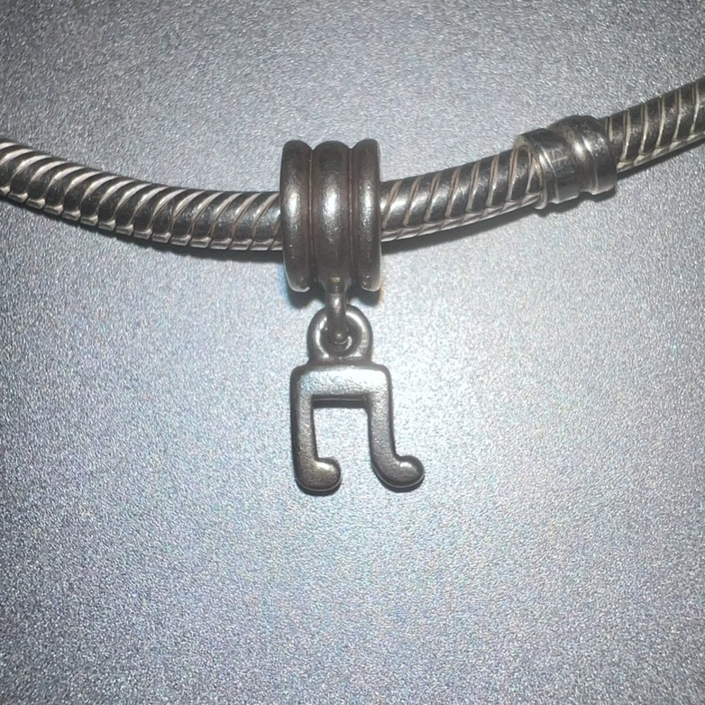 Pandora Music Note Charm